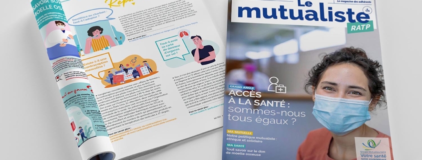 Consulter en ligne Le Mutualiste RATP – Édition juin 2022