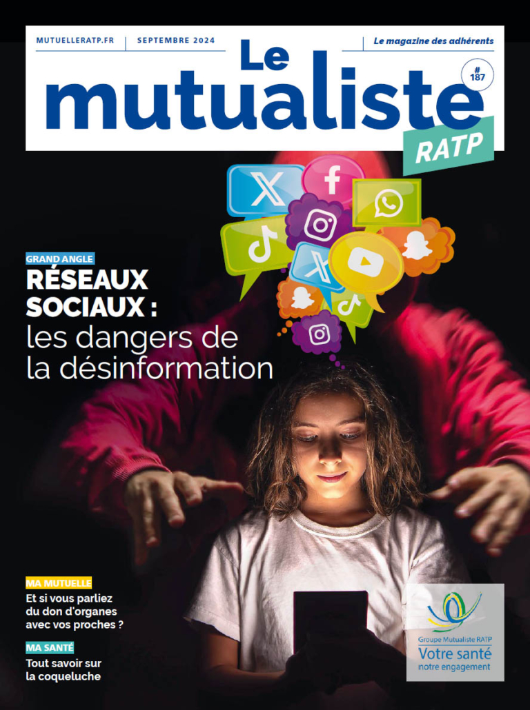 Magazine 187 le Mutualiste RATP édition septembre 2024