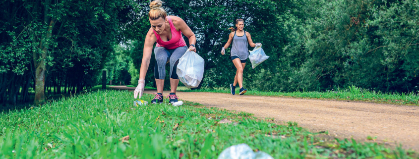 Le plogging & le speedgolf : courir autrement - sport, fun et gestes utiles